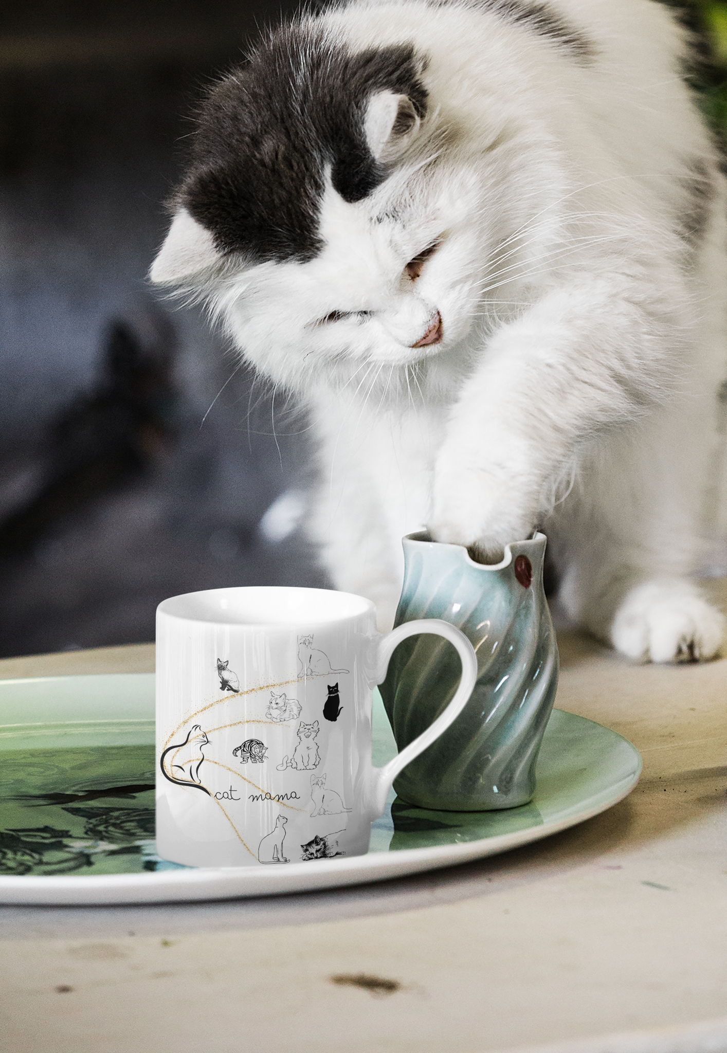 Cat Mama Coffee Mug