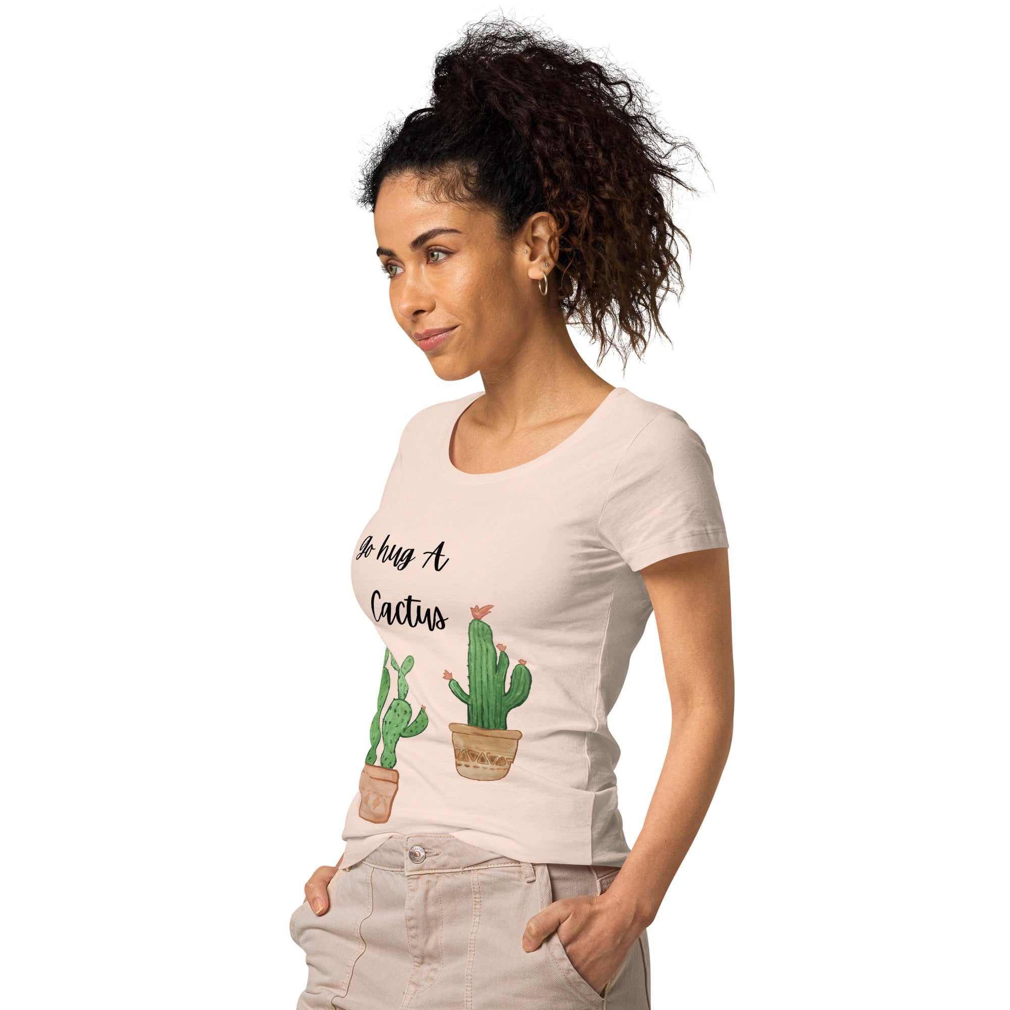 Go Hug A Cactus Women's T-Shirt
