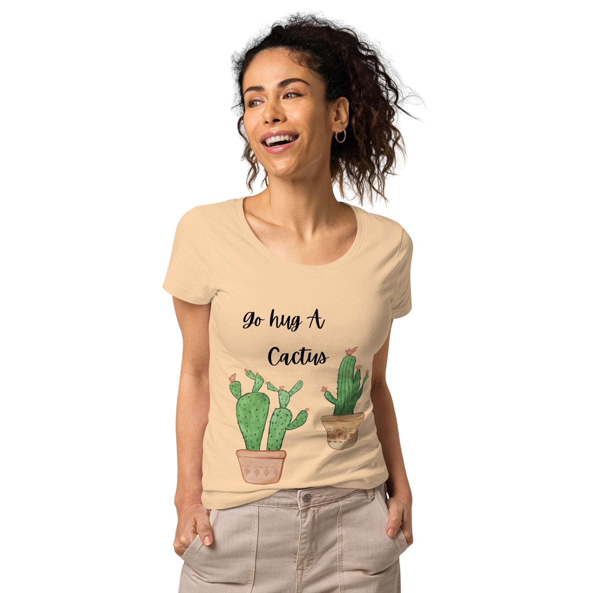 Go Hug A Cactus Women's T-Shirt
